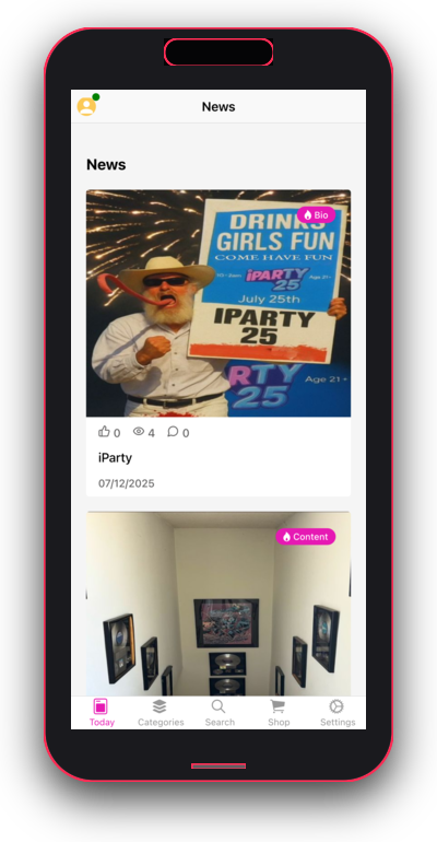 IPARTY25 App